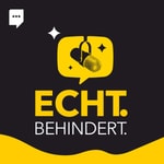 Logo of the podcast Echt. Behindert. Missing podcast logo