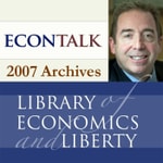 Logo of the podcast EconTalk Archives, 2007 Podcast EconTalk Archives, 2007