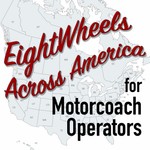 Logo of the podcast EightWheels Across America Podcast EightWheels Across America
