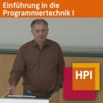 Logo of the podcast Einführung in die Programmiertechnik I (WS 2017/18) - tele-TASK Missing podcast logo