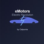 Logo of the podcast eMotors: Electric Revolution Podcast eMotors: Electric Revolution