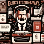Logo of the podcast Ernest Hemingway - Audio Biography Podcast Ernest Hemingway - Audio Biography