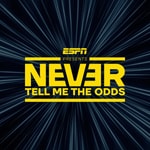 Logo of the podcast ESPN Presents: Never Tell Me The Odds Podcast ESPN Presents: Never Tell Me The Odds