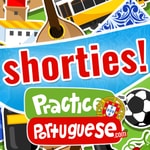 Logo of the podcast European Portuguese Shorties (from PracticePortuguese.com) Missing podcast logo
