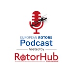Logo of the podcast EUROPEAN ROTORS Podcast hosted by RotorHub International Podcast EUROPEAN ROTORS Podcast hosted by RotorHub International