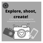 Logo of the podcast Explore, shoot, create. The photography podcast that's all about exploring with your camera. Podcast Explore, shoot, create. The photography podcast that's all about exploring with your camera.