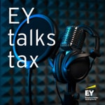 Logo of the podcast EY talks tax