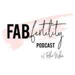 Logo of the podcast Fab Fertility Missing podcast logo