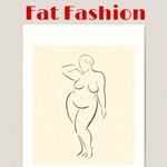 Logo of the podcast Fat Fashion Podcast Fat Fashion