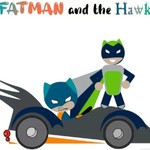 Logo of the podcast Fatman and The Hawk Podcast Fatman and The Hawk
