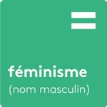 Logo of the podcast féminisme (nom masculin) Podcast féminisme (nom masculin)