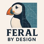 Logo of the podcast Feral by Design Podcast Feral by Design