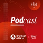 Logo of the podcast „First in Music“ – Der Podcast von Breitkopf & Härtel Podcast „First in Music“ – Der Podcast von Breitkopf & Härtel