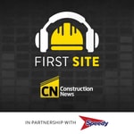 Logo of the podcast First Site by Construction News Podcast First Site by Construction News