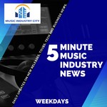Logo of the podcast Five Minute Music Industry News | Music Industry City Podcast Five Minute Music Industry News | Music Industry City