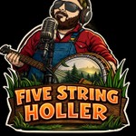 Logo of the podcast Five String Holler Podcast Five String Holler