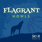 Logo of the podcast Flagrant Howls - A Minnesota Timberwolves Podcast