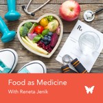 Logo of the podcast Food as medicine Podcast Food as medicine