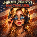 Logo of the podcast FoodTravelUSA with Elizabeth Dougherty Podcast FoodTravelUSA with Elizabeth Dougherty
