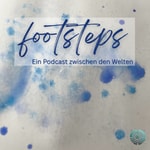 Logo of the podcast footsteps Podcast footsteps