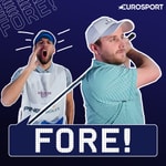 Logo of the podcast FORE! Podcast FORE!