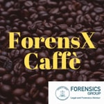 Logo of the podcast Forensics Caffè Quarta stagione 2023/24 Podcast Forensics Caffè Quarta stagione 2023/24