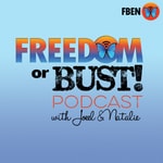 Logo of the podcast Freedom or Bust! Podcast Freedom or Bust!