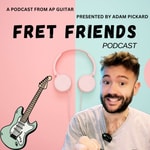 Logo of the podcast Fret Friends Podcast Fret Friends