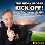 Logo of the podcast Friday Sports Kick Off with Andy Hodgson Podcast Friday Sports Kick Off with Andy Hodgson