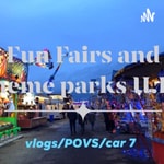 Logo of the podcast Funfairs and theme parks U.K. podcast episode 1 Podcast Funfairs and theme parks U.K. podcast episode 1