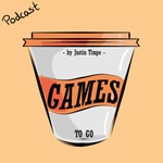 Logo of the podcast games to go Podcast games to go