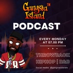 Logo of the podcast Gangsta Island Throwback HipHop Podcast Gangsta Island Throwback HipHop