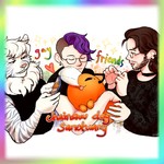 Logo of the podcast Gay Friends Chainsaw Dog Sanctuary Podcast Gay Friends Chainsaw Dog Sanctuary