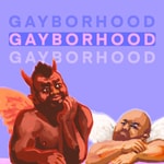 Logo of the podcast Gayborhood Missing podcast logo