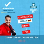 Logo of the podcast GermanStudios - Easy learning German Podcast GermanStudios - Easy learning German
