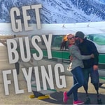 Logo of the podcast Get Busy Flying Podcast Get Busy Flying