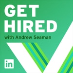Logo of the podcast Get Hired with Andrew Seaman