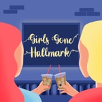 Logo of the podcast Girls Gone Hallmark