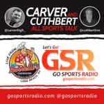 Logo of the podcast Go Sports Radio - Carver and Cuthbert Podcast Go Sports Radio - Carver and Cuthbert