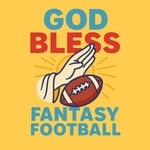 Logo of the podcast God Bless Fantasy Football! Podcast God Bless Fantasy Football!