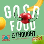 Logo of the podcast Good Food for Thought, με την Νίκη Λυμπεράκη Podcast Good Food for Thought, με την Νίκη Λυμπεράκη