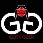 Logo of the podcast Goth Geek Podcast Goth Geek