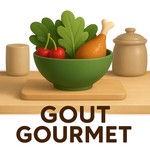 Logo of the podcast Gout Gourmet Podcast Gout Gourmet