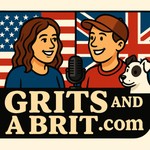 Logo of the podcast Grits and a Brit Podcast Grits and a Brit