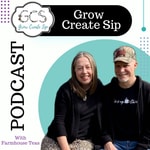 Logo of the podcast Grow Create Sip Podcast Grow Create Sip