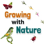 Logo of the podcast Growing with Nature Podcast Growing with Nature
