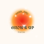 Logo of the podcast grown up diaries Podcast grown up diaries
