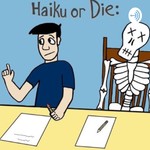 Logo of the podcast Haiku or Die Podcast Haiku or Die