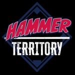 Logo of the podcast Hammer Territory: an Atlanta Braves podcast