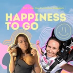Logo of the podcast Happiness to go Podcast Happiness to go